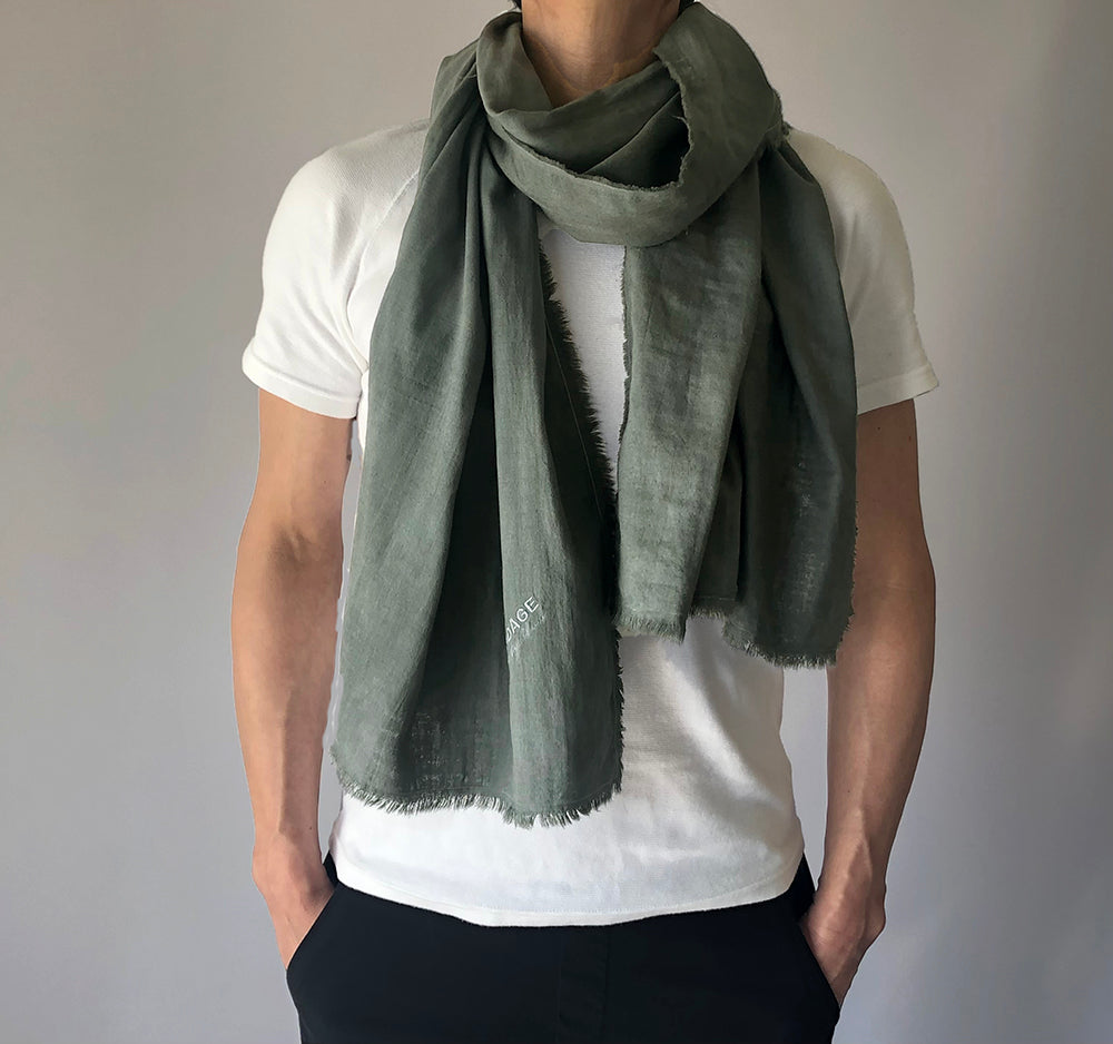 double gauze（ミッドグレー）